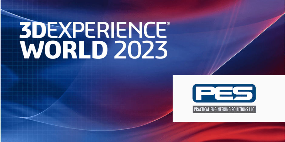 PES as part of the 3Dexperience World 2023 Conference