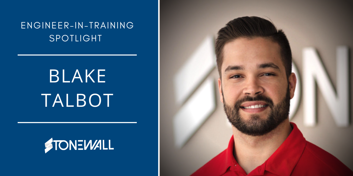 Engineer-In-Training Spotlight: Blake Talbot